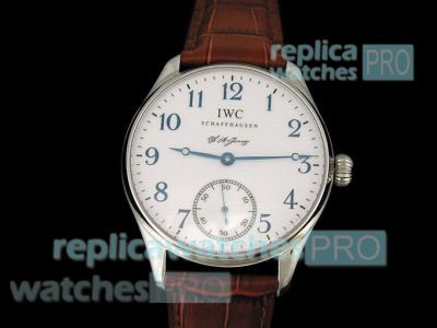 Copy IWC Portuguese F.A. Jones Limited Edition Watch - Blue Arabic Numerals White Dial